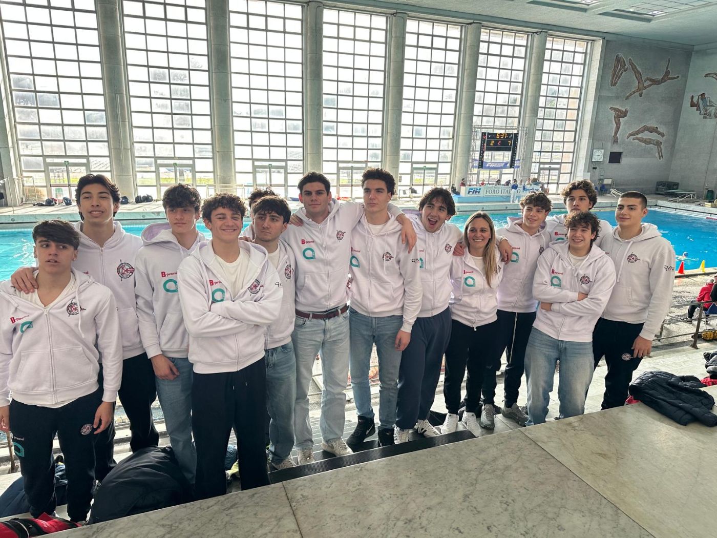 PALLANUOTO MASCHILE JUNIORES A, LA FLORENTIA SALUTA CON UNA VITTORIA